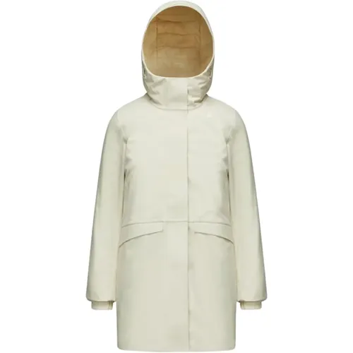 K-Way - Coats > Parkas - Beige - K-way - Modalova