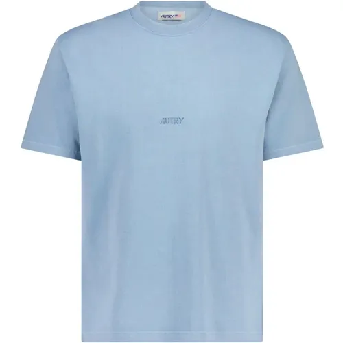 Autry - Tops > T-Shirts - Blue - Autry - Modalova