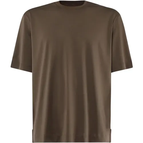 Tops > T-Shirts - - Ermenegildo Zegna - Modalova