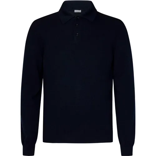 Malo - Tops > Polo Shirts - Blue - Malo - Modalova