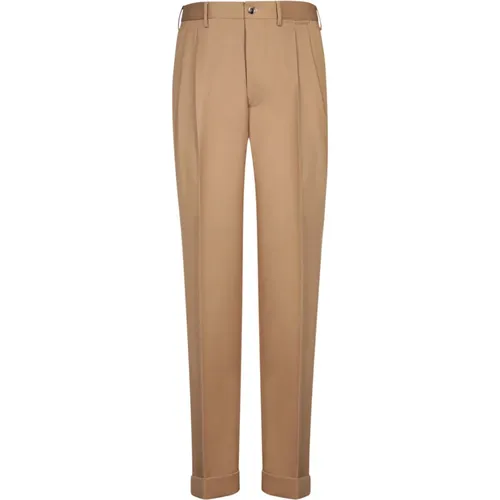 Trousers > Straight Trousers - - Dell'oglio - Modalova