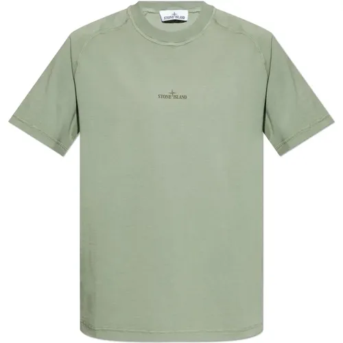 Tops > T-Shirts - - Stone Island - Modalova