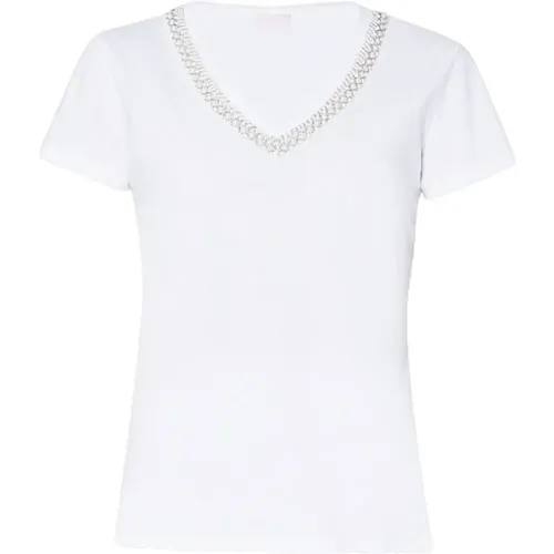 Liu Jo - Tops > T-Shirts - White - Liu Jo - Modalova