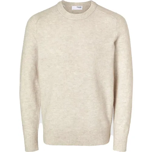 Knitwear > Round-neck Knitwear - - Selected Homme - Modalova