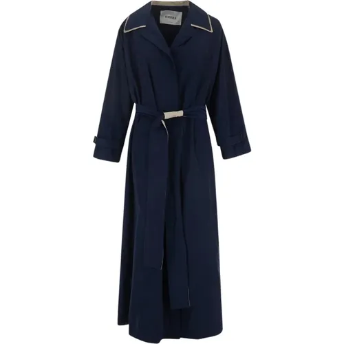 Coats > Trench Coats - - Ombra Milano - Modalova