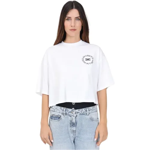 Tops > T-Shirts - - Elisabetta Franchi - Modalova