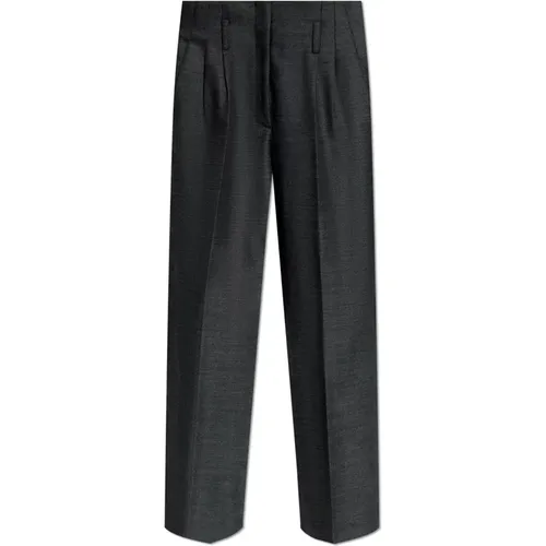 Trousers > Straight Trousers - - Forte Forte - Modalova