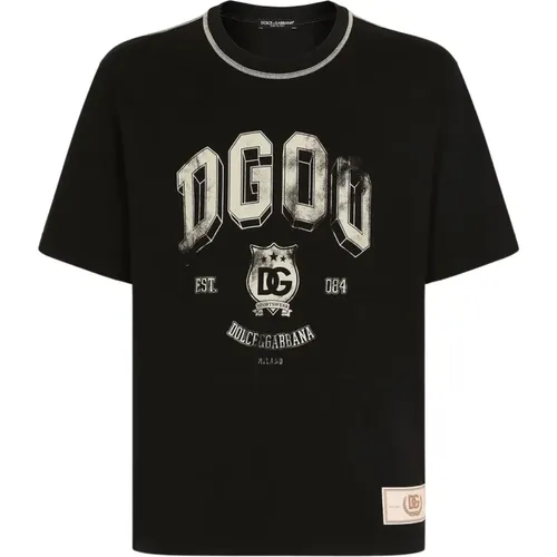 Tops > T-Shirts - - Dolce & Gabbana - Modalova