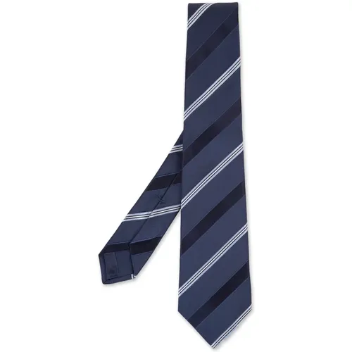 Kiton - Accessories > Ties - Blue - Kiton - Modalova