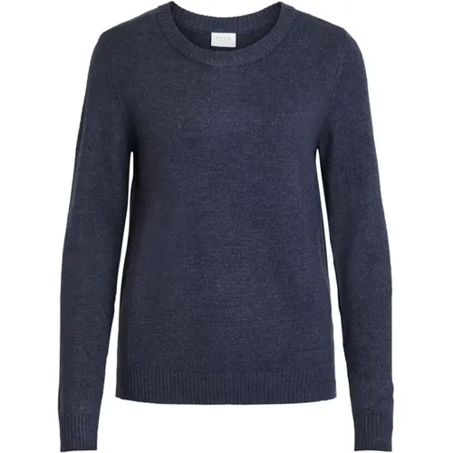 Knitwear > Round-neck Knitwear - - Vila - Modalova