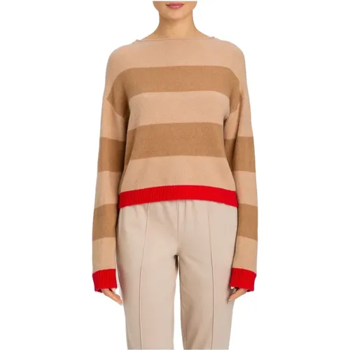 Knitwear > Round-neck Knitwear - - Actitude - Modalova