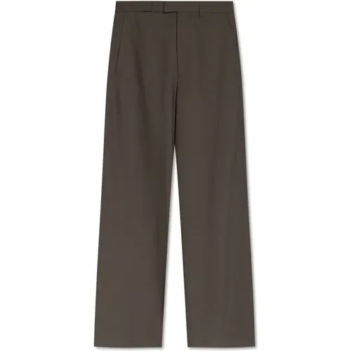 Trousers > Wide Trousers - - MM6 Maison Margiela - Modalova