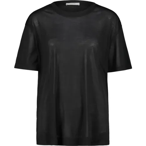 Lemaire - Tops > T-Shirts - Black - Lemaire - Modalova