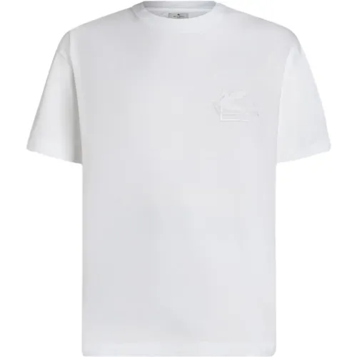 Etro - Tops > T-Shirts - White - ETRO - Modalova