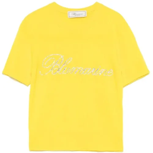 Tops > T-Shirts - - Blumarine - Modalova