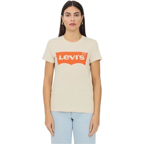 Levi's - Tops > T-Shirts - Beige - Levis - Modalova