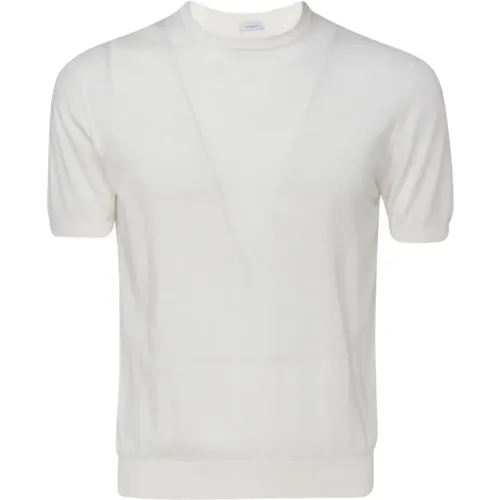 Malo - Tops > T-Shirts - White - Malo - Modalova