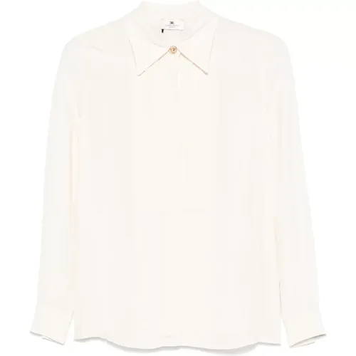 Blouses & Shirts > Shirts - - Elisabetta Franchi - Modalova