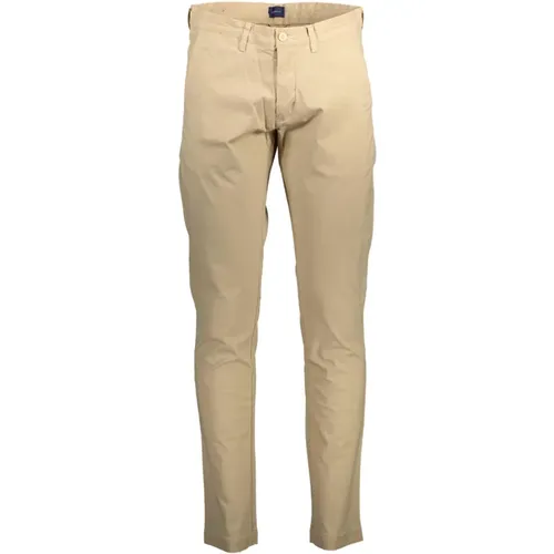 Trousers > Slim-fit Trousers - - Gant - Modalova