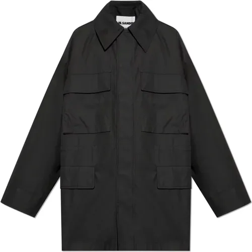 Coats > Single-Breasted Coats - - Jil Sander - Modalova