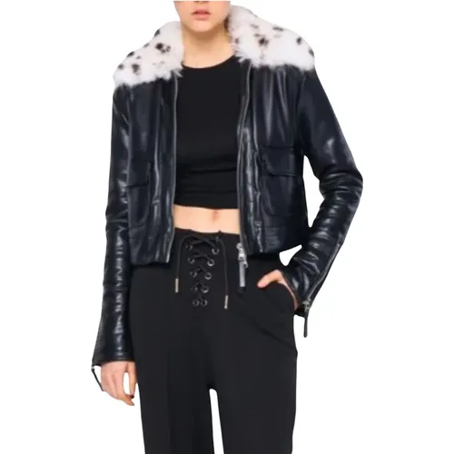 Jackets > Faux Fur & Shearling Jackets - - Silvian Heach - Modalova