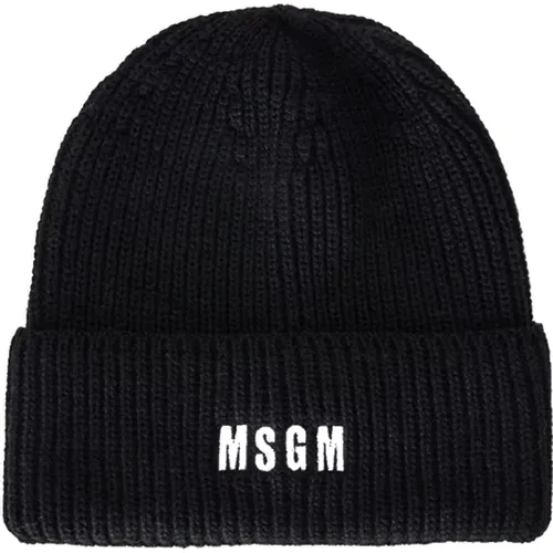 Accessories > Hats > Beanies - - Msgm - Modalova