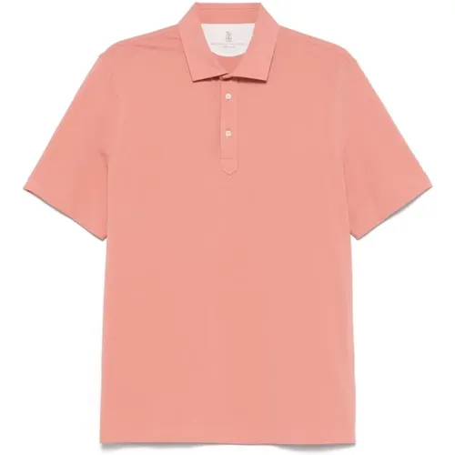 Tops > Polo Shirts - - BRUNELLO CUCINELLI - Modalova