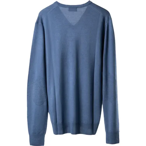 Knitwear > V-neck Knitwear - - Hackett - Modalova