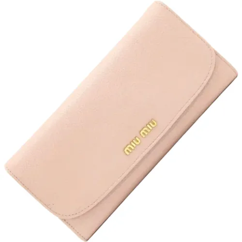 Pre-owned > Pre-owned Accessories > Pre-owned Wallets - - Miu Miu Pre-owned - Modalova