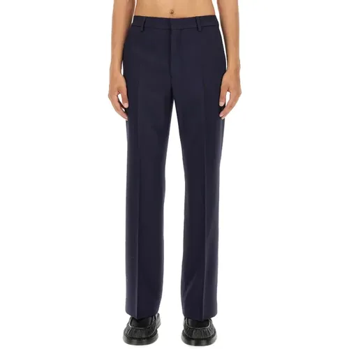 Trousers > Straight Trousers - - Ami Paris - Modalova