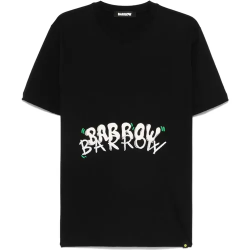 Barrow - Tops > T-Shirts - Black - Barrow - Modalova