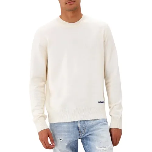 Knitwear > Round-neck Knitwear - - Dsquared2 - Modalova