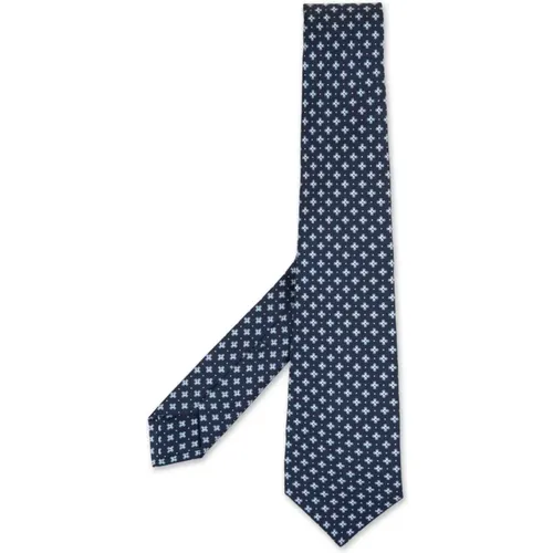 Kiton - Accessories > Ties - Blue - Kiton - Modalova