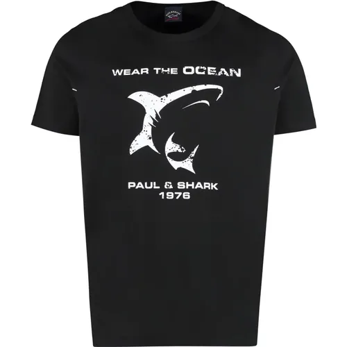 Tops > T-Shirts - - PAUL & SHARK - Modalova