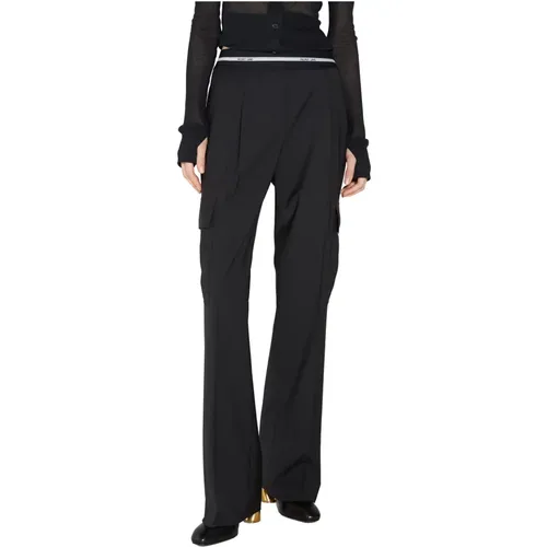 Trousers > Wide Trousers - - Helmut Lang - Modalova