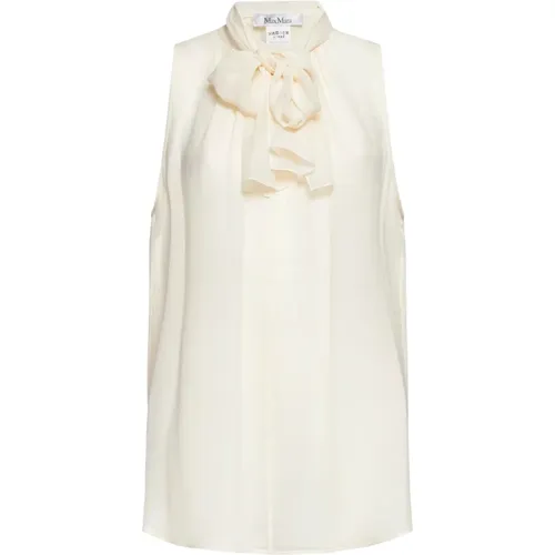 Tops > Sleeveless Tops - - Max Mara - Modalova