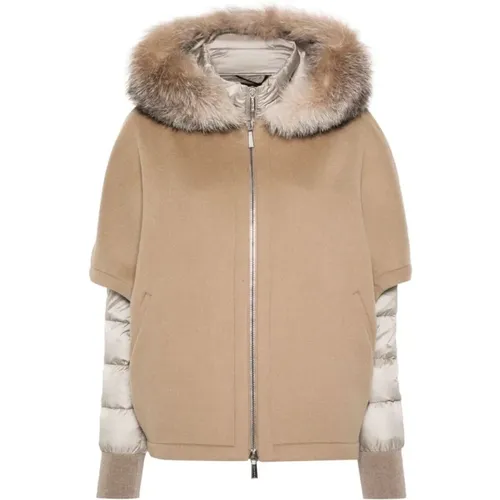 Jackets > Faux Fur & Shearling Jackets - - Moorer - Modalova