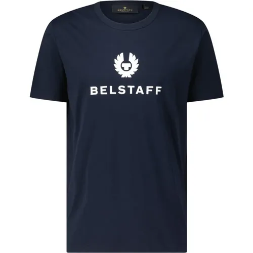 Belstaff - Tops > T-Shirts - Blue - Belstaff - Modalova