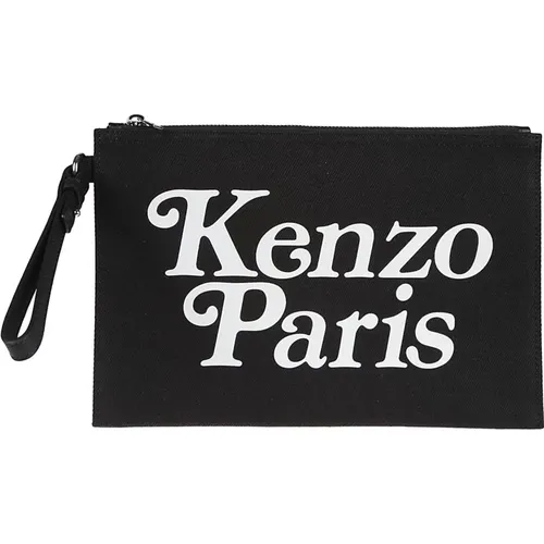 Kenzo - Bags > Clutches - Black - Kenzo - Modalova