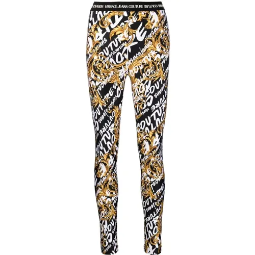 Trousers > Leggings - - Versace Jeans Couture - Modalova