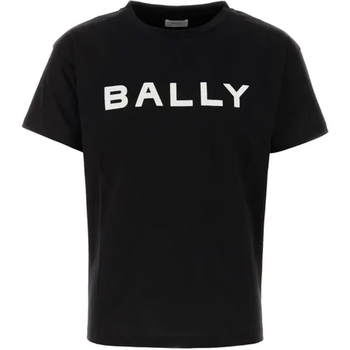 Bally - Tops > T-Shirts - Black - Bally - Modalova