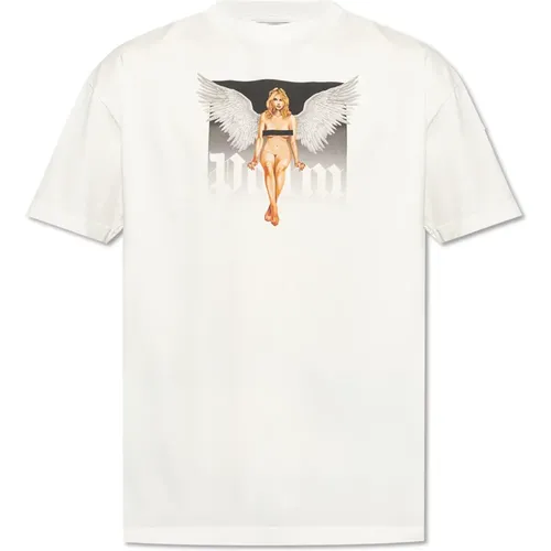 Tops > T-Shirts - - Palm Angels - Modalova