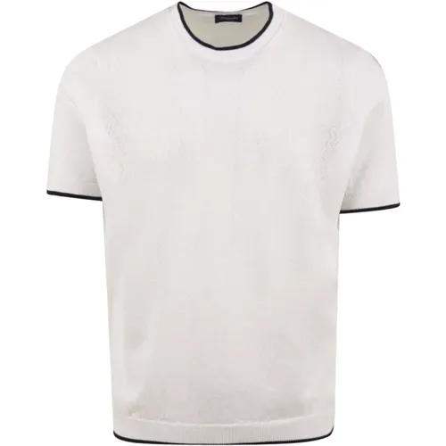 Drumohr - Tops > T-Shirts - White - Drumohr - Modalova