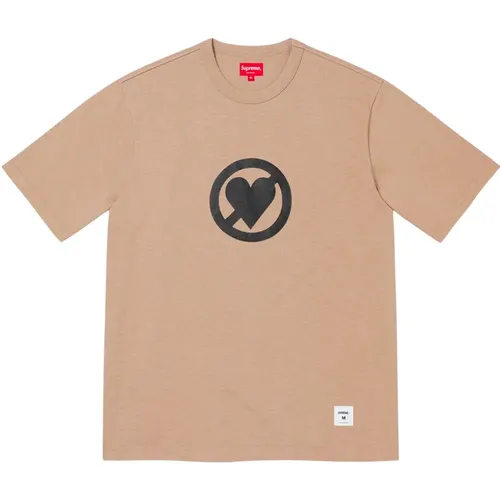 Supreme - Tops > T-Shirts - Beige - Supreme - Modalova