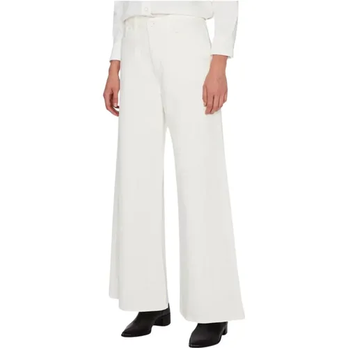 Trousers > Wide Trousers - - 7 For All Mankind - Modalova