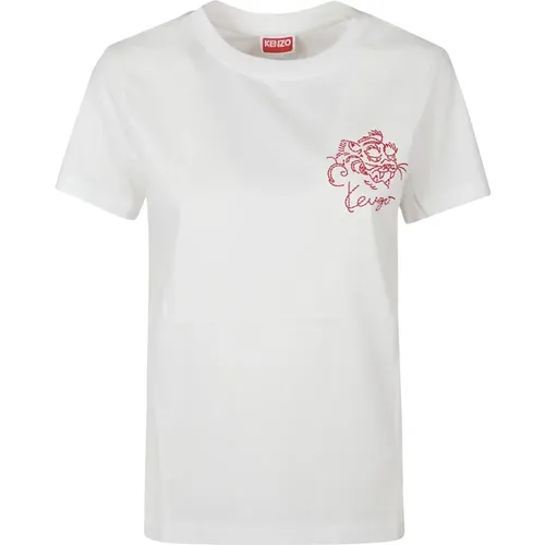 Kenzo - Tops > T-Shirts - White - Kenzo - Modalova