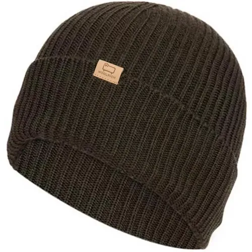 Accessories > Hats > Beanies - - Woolrich - Modalova