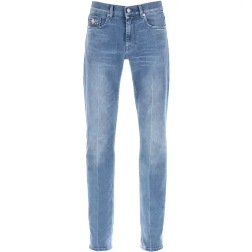 Jeans > Slim-fit Jeans - - Versace - Modalova