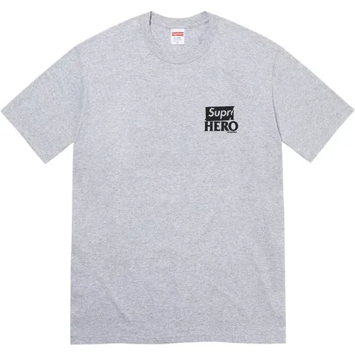 Supreme - Tops > T-Shirts - Gray - Supreme - Modalova