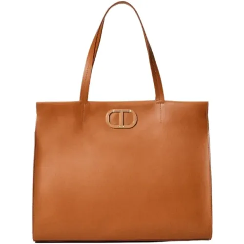 Twinset - Bags > Handbags - Brown - Twinset - Modalova